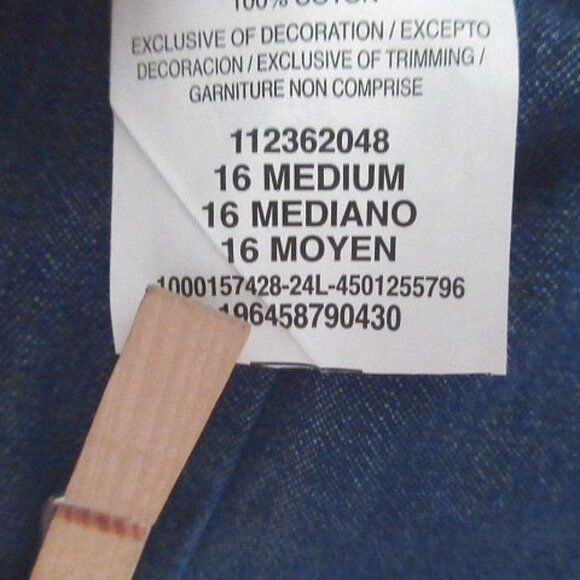 Lee Women's Wide Leg Trouser Jeans Size 16 Dark Wash High Rise Drapey 36x30 NWT - Picture 7 of 13